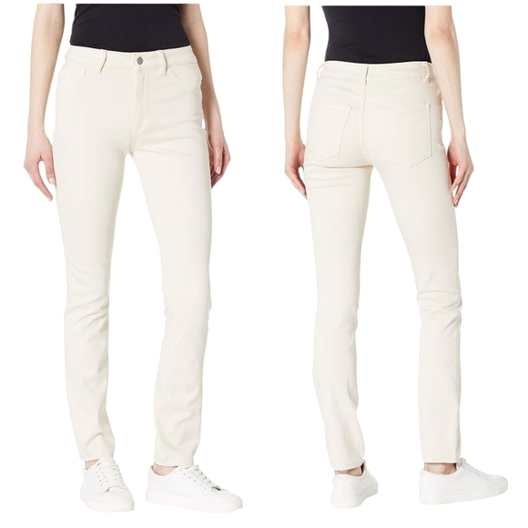 DL1961 Nina High Rise Instasculpt Skinny Ivory size 30 - Picture 1 of 15